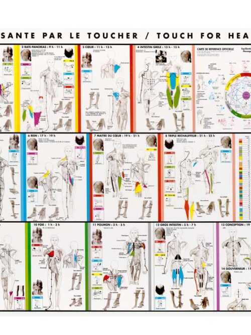 Poster La Santé Par le Toucher B1 70cmx100cm